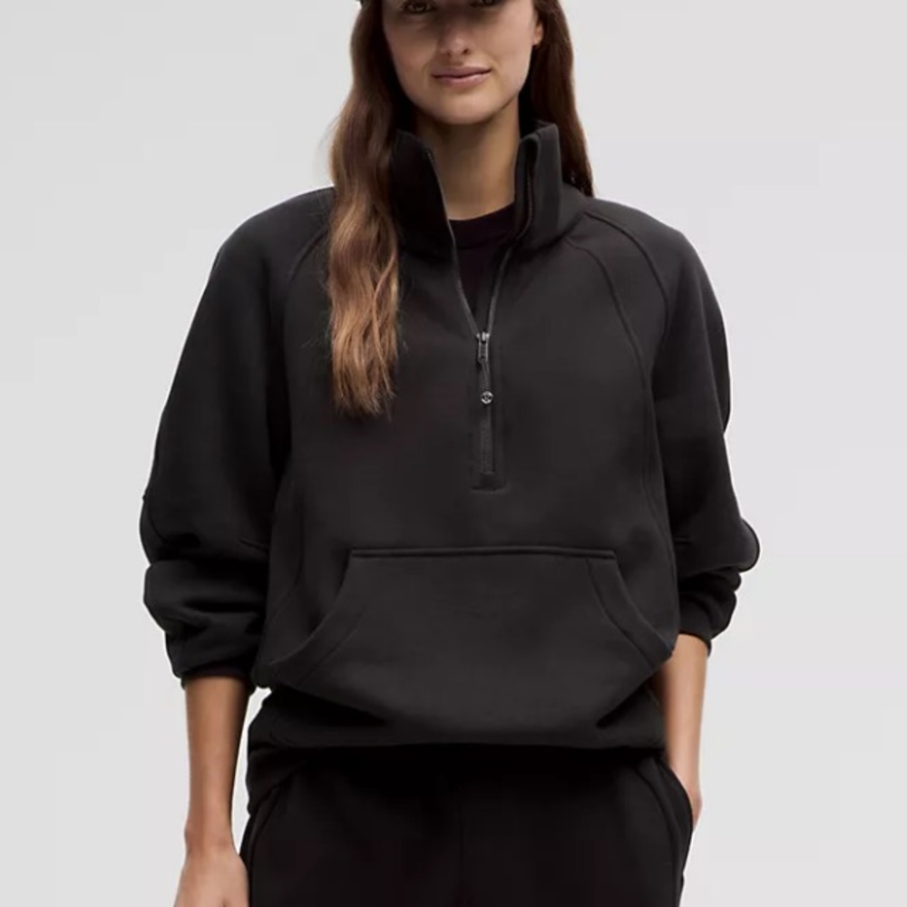 Lululemon Scuba Oversized Funnel Neck XS S in Black NWT New pullover sweater